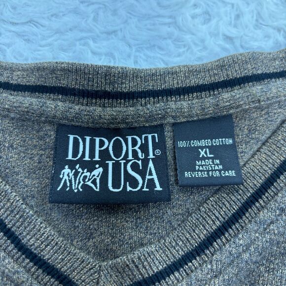 Vtg St. Louis Cardinals Pullover V Neck Long Sleeve Mens Sz XL Diport USA MLB - Picture 3 of 6